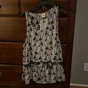 Cabi blouse with underlined tank